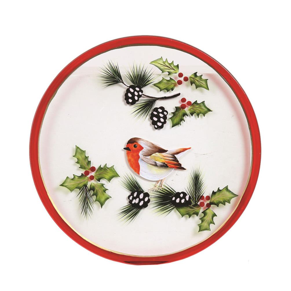 Robin Candle Plate £3.37